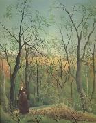 Henri Rousseau Promenade in the Forest of Saint-Germain china oil painting reproduction